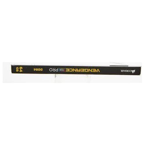 Corsair Vengeance RGB PRO 64GB (2x32GB) DDR4 3600 (PC4-28800) C18 Desktop Memory – Black,CMW64GX4M2D3600C18