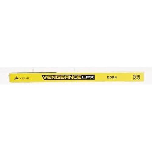 Corsair VENGEANCE LPX 32GB (2 x 16GB) DDR4 DRAM 3600MHz C18 AMD Ryzen Memory Kit - Black
