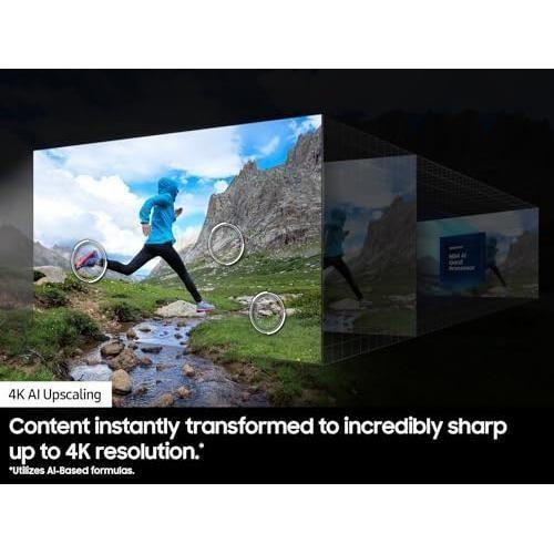 SAMSUNG 77-Inch Class OLED 4K S90D Series HDR+ Smart TV w/Dolby Atmos, Object Tracking Sound Lite, Motion Xcelerator, Real Depth Enhancer, 4K AI Upscaling, Alexa Built-in (QN77S90D, 2024 Model)