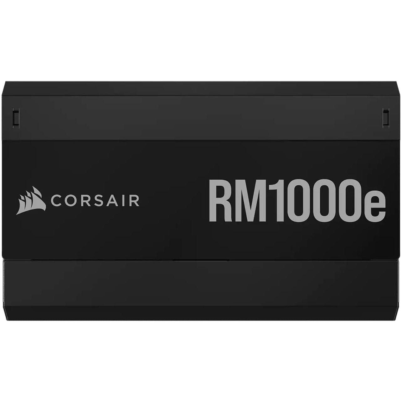 Corsair RM1000e Fully Modular Low-Noise ATX Power Supply (Dual EPS12V Connectors, Low-Noise, 105°C-Rated Capacitors, 80 PLUS Gold-Certified Efficiency, Modern Standby Support) Black