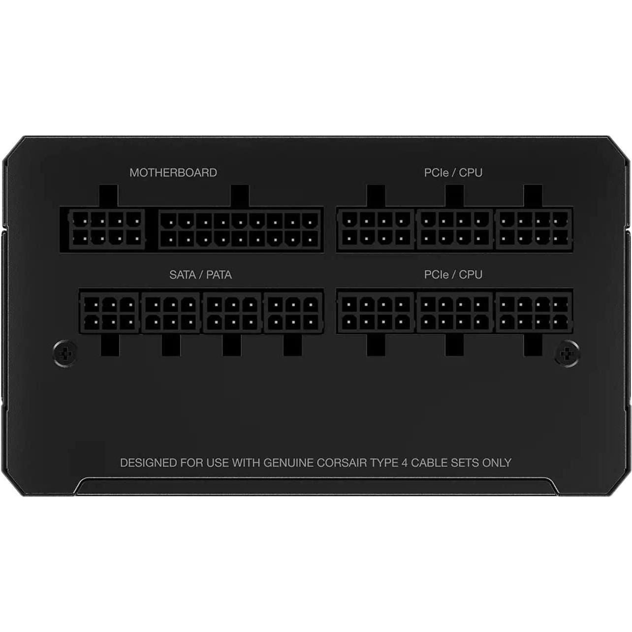 Corsair RM1000e Fully Modular Low-Noise ATX Power Supply (Dual EPS12V Connectors, Low-Noise, 105°C-Rated Capacitors, 80 PLUS Gold-Certified Efficiency, Modern Standby Support) Black