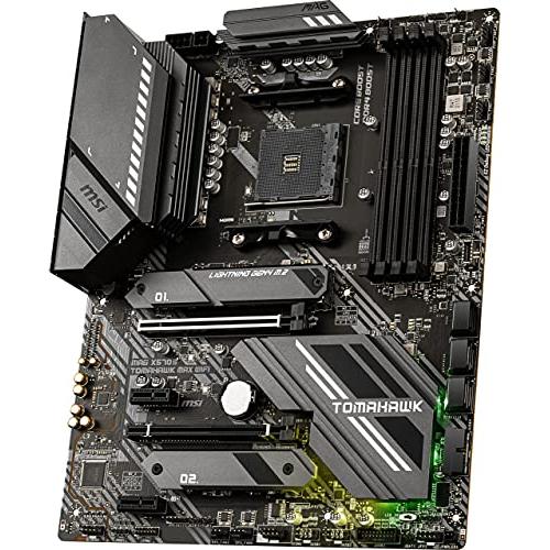 MSI MAG X570S Tomahawk WiFi Motherboard (AMD AM4, DDR4, PCIe 4.0, SATA 6Gb/s, M.2, USB 3.2 Gen 2, AC Wi-Fi 6, HDMI, ATX)