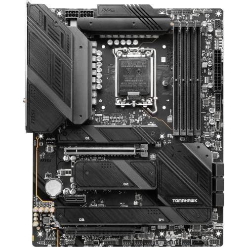 MSI MAG Z790 Tomahawk WiFi Gaming Motherboard (Supports 12th/13th/14th Gen Intel Processors, LGA 1700, DDR5, PCIe 5.0, M.2, 2.5Gbps LAN, USB 3.2 Gen2, HDMI/DP, Wi-Fi 6E, Bluetooth 5.3, ATX)