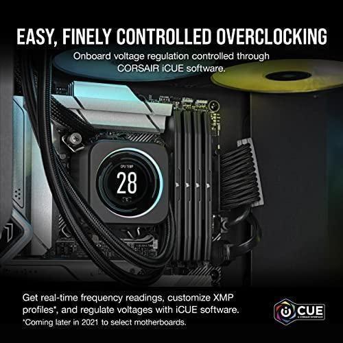 CORSAIR Vengeance DDR5 RAM 32GB (2x16GB) 6000MHz CL30 Intel XMP iCUE Compatible Computer Memory - Black (CMK32GX5M2B6000C30)
