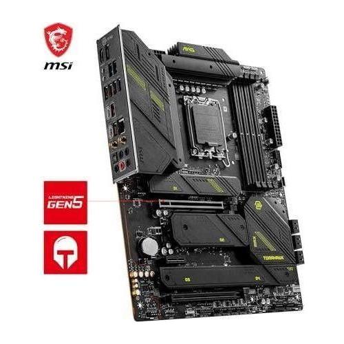 MSI MAG Z790 Tomahawk MAX WiFi Gaming Motherboard (Supports 12th/13th/14th Gen Intel Processors, LGA 1700, DDR5, PCIe 5.0, M.2, SATA 6G, 2.5Gbps LAN, USB 3.2 Gen2, Wi-Fi 7, Bluetooth 5.4, ATX)