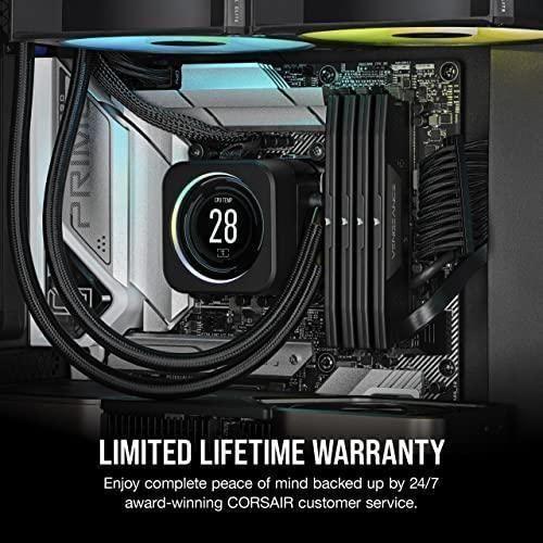 CORSAIR Vengeance DDR5 RAM 32GB (2x16GB) 6000MHz CL30 Intel XMP iCUE Compatible Computer Memory - Black (CMK32GX5M2B6000C30)