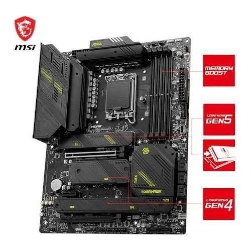 MSI MAG Z790 Tomahawk MAX WiFi Gaming Motherboard (Supports 12th/13th/14th Gen Intel Processors, LGA 1700, DDR5, PCIe 5.0, M.2, SATA 6G, 2.5Gbps LAN, USB 3.2 Gen2, Wi-Fi 7, Bluetooth 5.4, ATX)