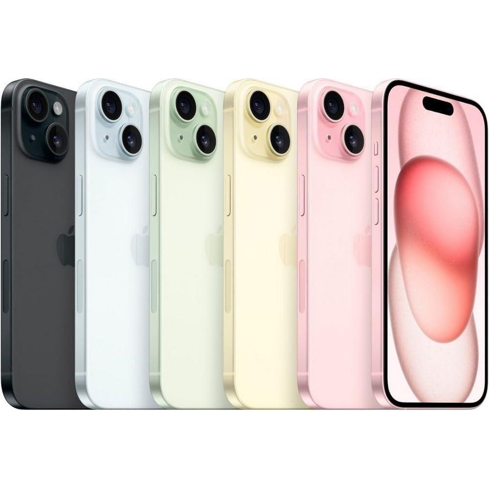 Apple iPhone 15, 128GB, Pink - Unlocked (Renewed)