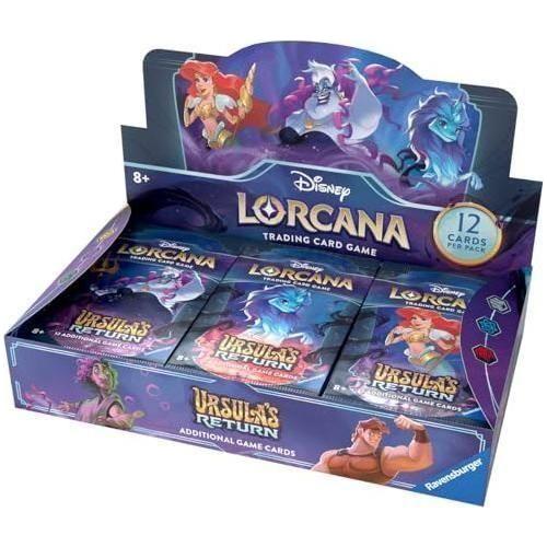 Ravensburger Disney Lorcana TCG: Ursula's Return Booster Pack Display for Ages 8 and Up