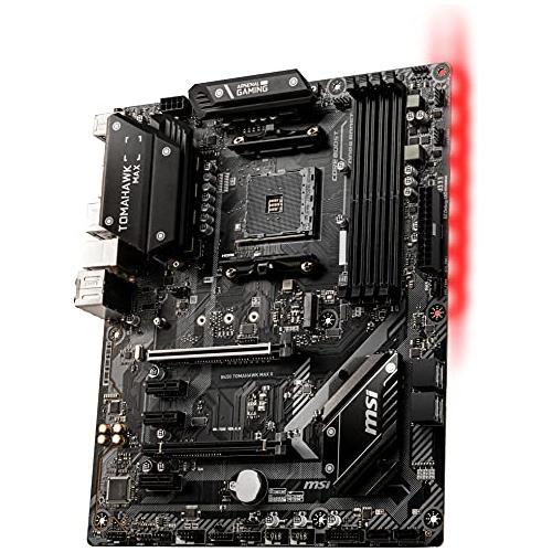 MSI Arsenal Gaming AMD Ryzen 2ND and 3rd Gen AM4 M.2 USB 3 DDR4 DVI HDMI Crossfire ATX Motherboard (B450 TOMAHAWK MAX II)