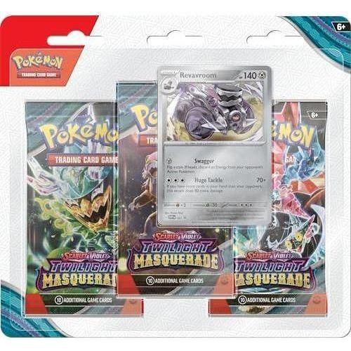 Pokémon TCG: Scarlet & Violet—Twilight Masquerade Three-Booster Blister - Random Character