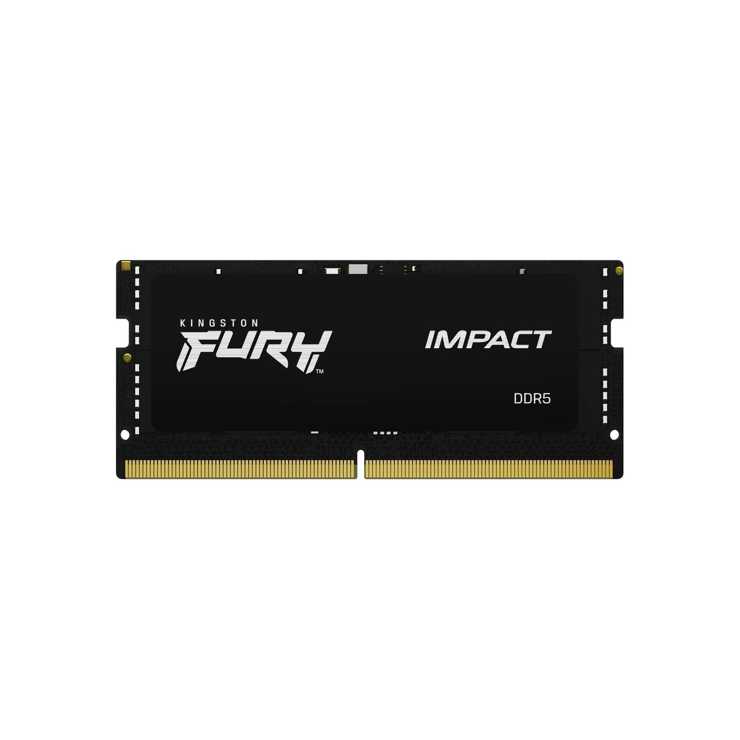 Kingston FURY Impact 32GB (2x16GB) 5600MT/s DDR5 CL40 Laptop Memory Kit of 2 | Lower Power Comsumption | Intel XMP 3.0 | Plug N Play | KF556S40IBK2-32