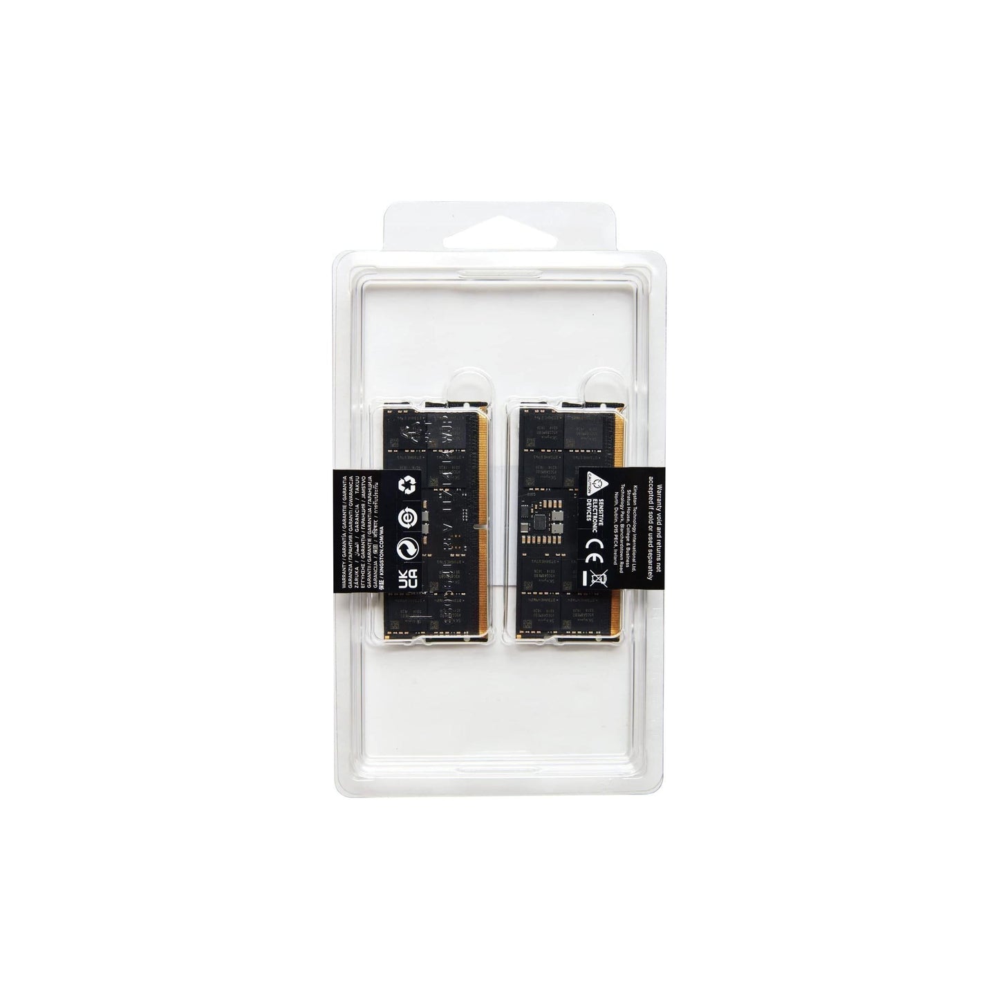 Kingston FURY Impact 32GB (2x16GB) 5600MT/s DDR5 CL40 Laptop Memory Kit of 2 | Lower Power Comsumption | Intel XMP 3.0 | Plug N Play | KF556S40IBK2-32