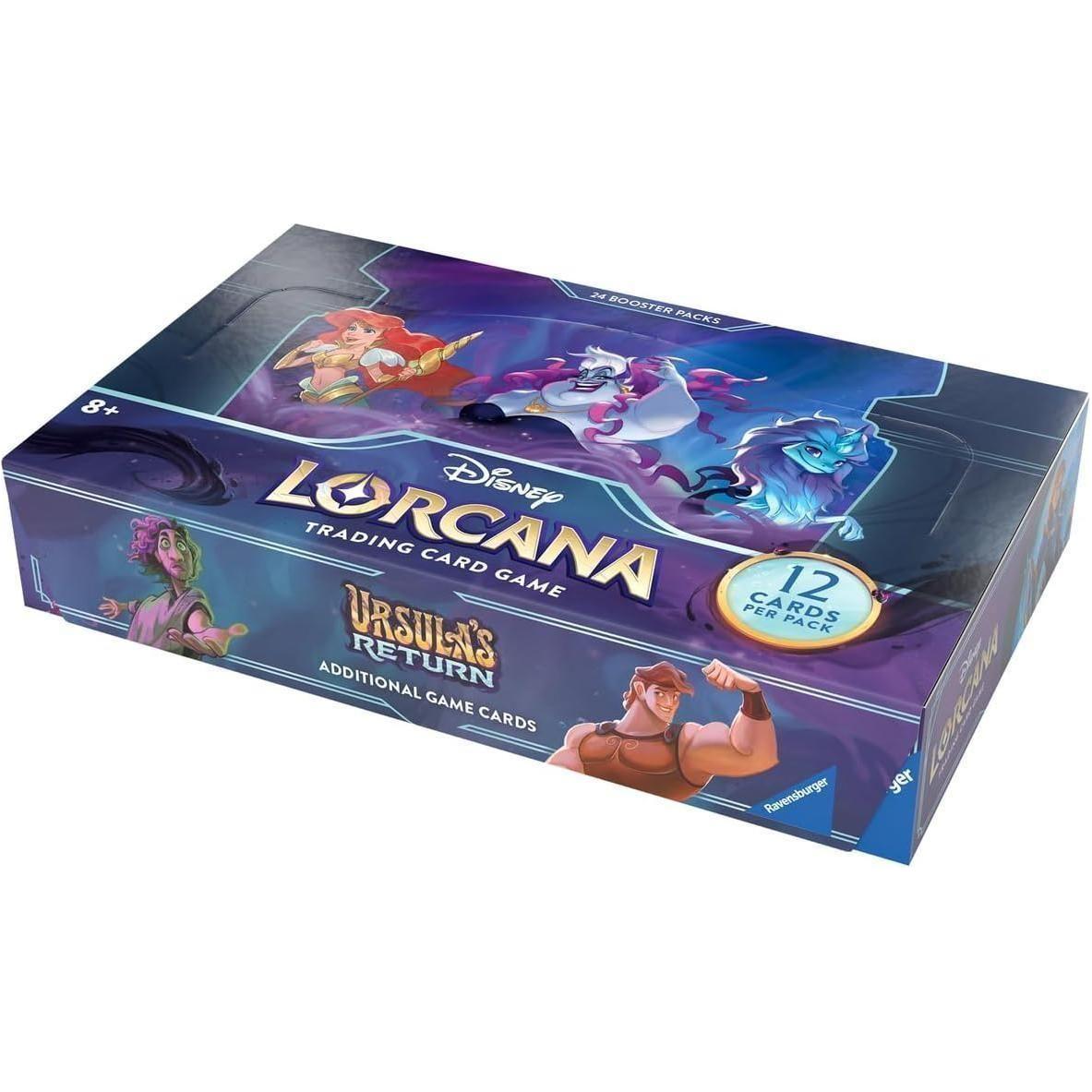 Ravensburger Disney Lorcana TCG: Ursula's Return Booster Pack Display for Ages 8 and Up