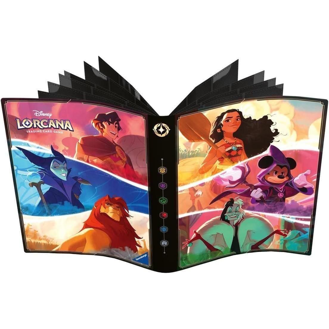 Ravensburger Disney Lorcana TCG: Character Card Portfolio Featuring Illustrations by Nicholas Kole for Ages 8 and Up