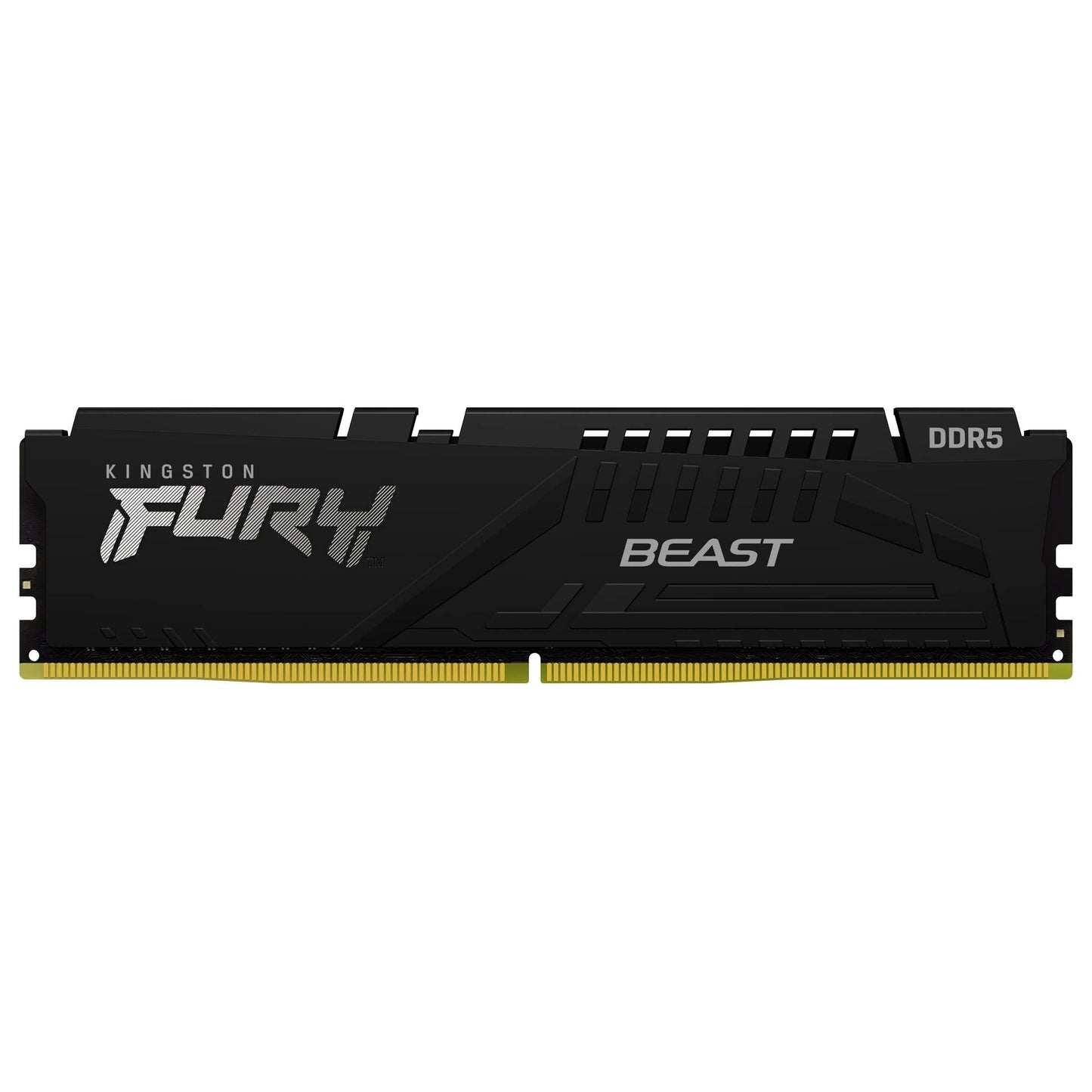 Kingston FURY Beast Black 16GB 5200MT/s DDR5 CL40 XMP 3.0 Ready Computer Memory (Kit of 2) KF552C40BBK2-16