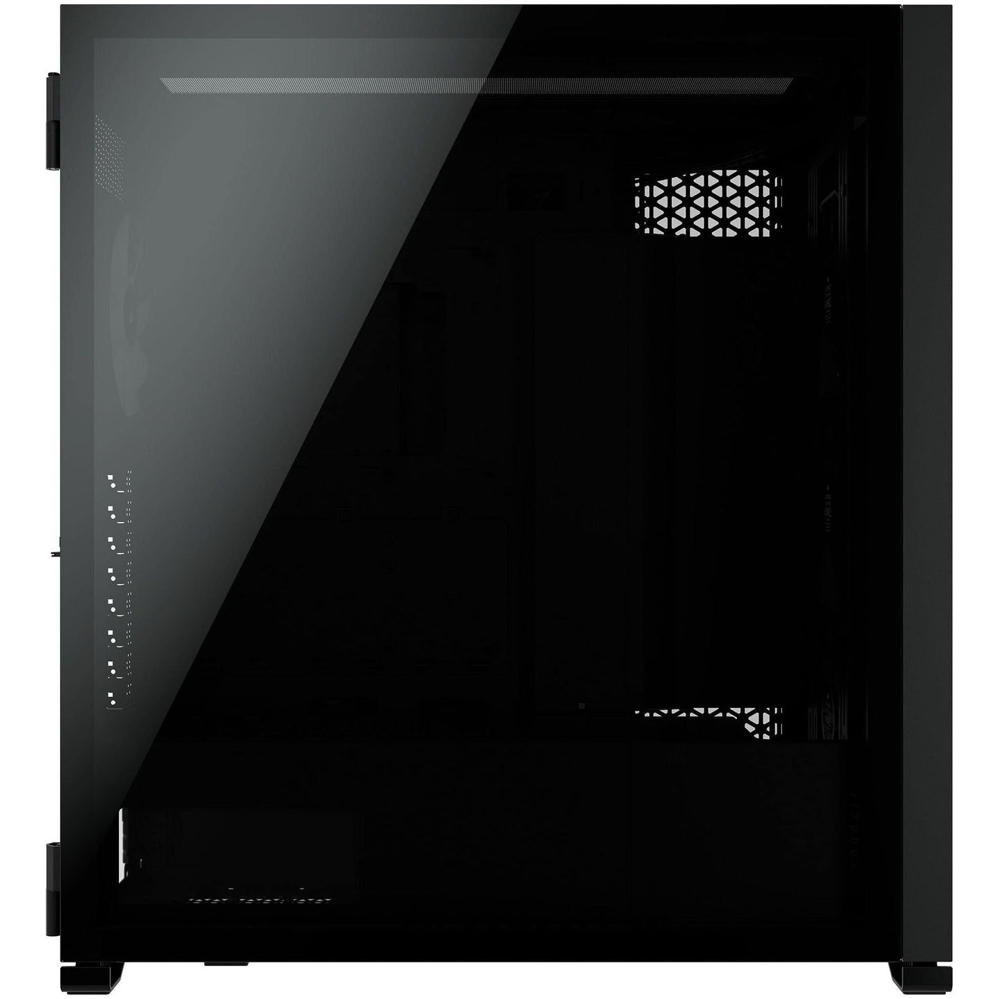 CORSAIR iCUE 7000X RGB Full-Tower ATX PC Case – Three Tempered Glass Panels – Spacious Interior – Easy Cable Management – 4x CORSAIR SP140 RGB ELITE Fans Included – Black
