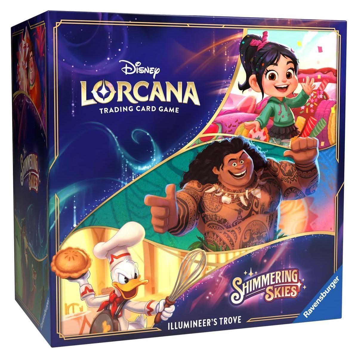 Ravensburger Disney Lorcana TCG: Shimmering Skies Illumineer's Trove for Ages 8 and Up