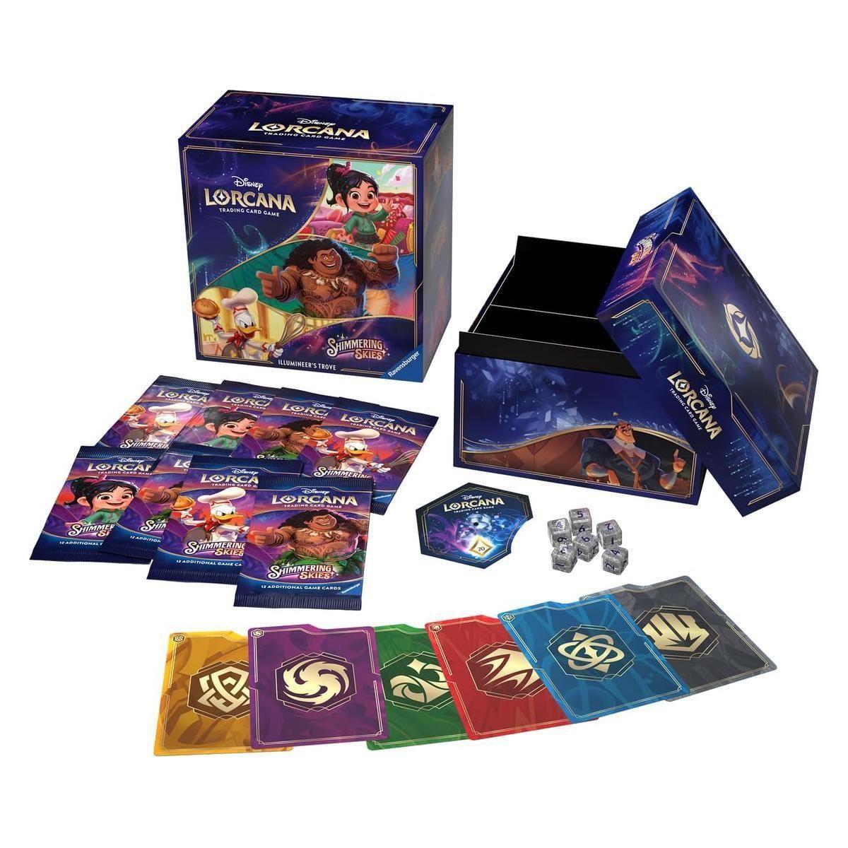 Ravensburger Disney Lorcana TCG: Shimmering Skies Illumineer's Trove for Ages 8 and Up