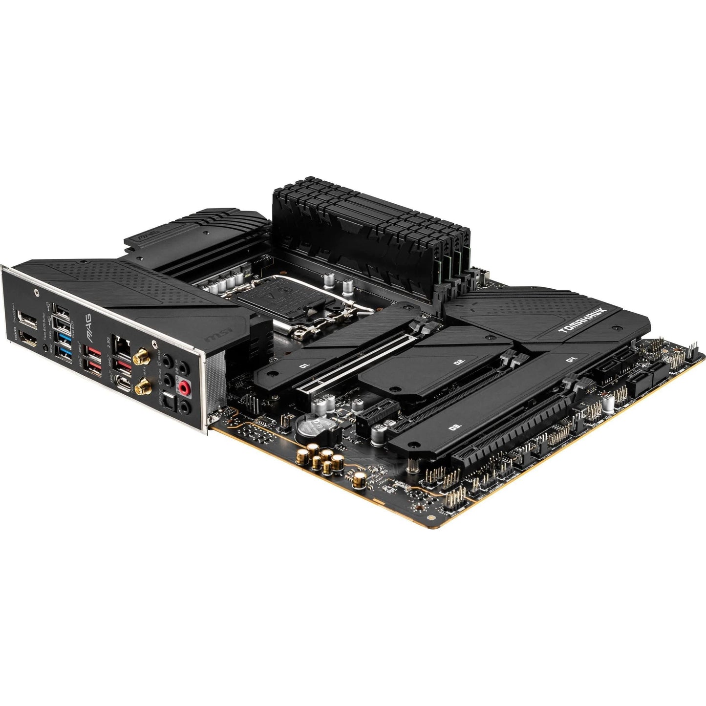 MSI MAG Z690 Tomahawk WiFi DDR4 Computer Gaming Motherboard (ATX, 12th Gen Intel Core, LGA 1700 Socket, DDR4, PCIe 4, CFX, M.2 Slots, Wi-Fi 6E, Lightning USB 20G) Intel PC Motherboards (Renewed)