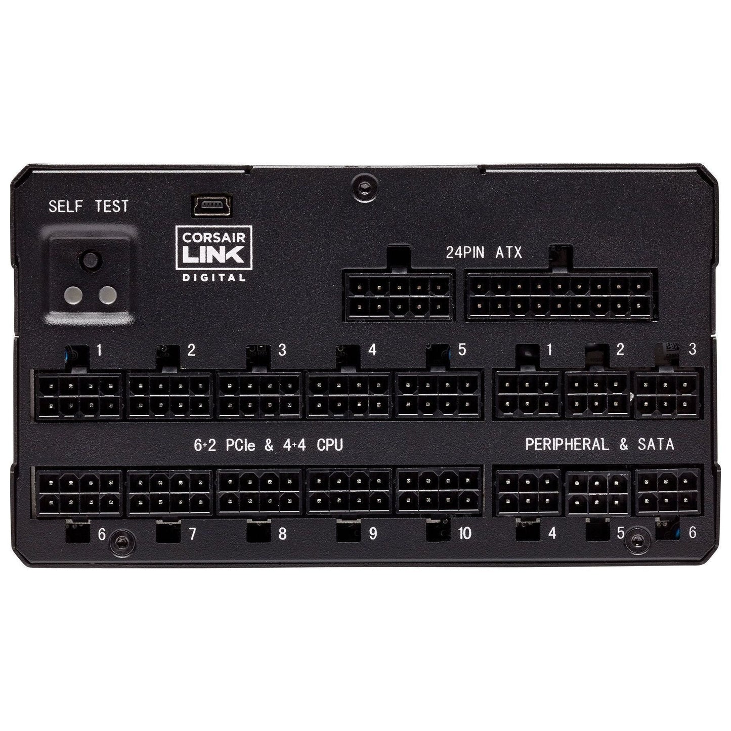 Corsair AXi Series, AX1600i, 1600 Watt, 80+ Titanium Certified, Fully Modular - Digital Power Supply (CP-9020087-NA)