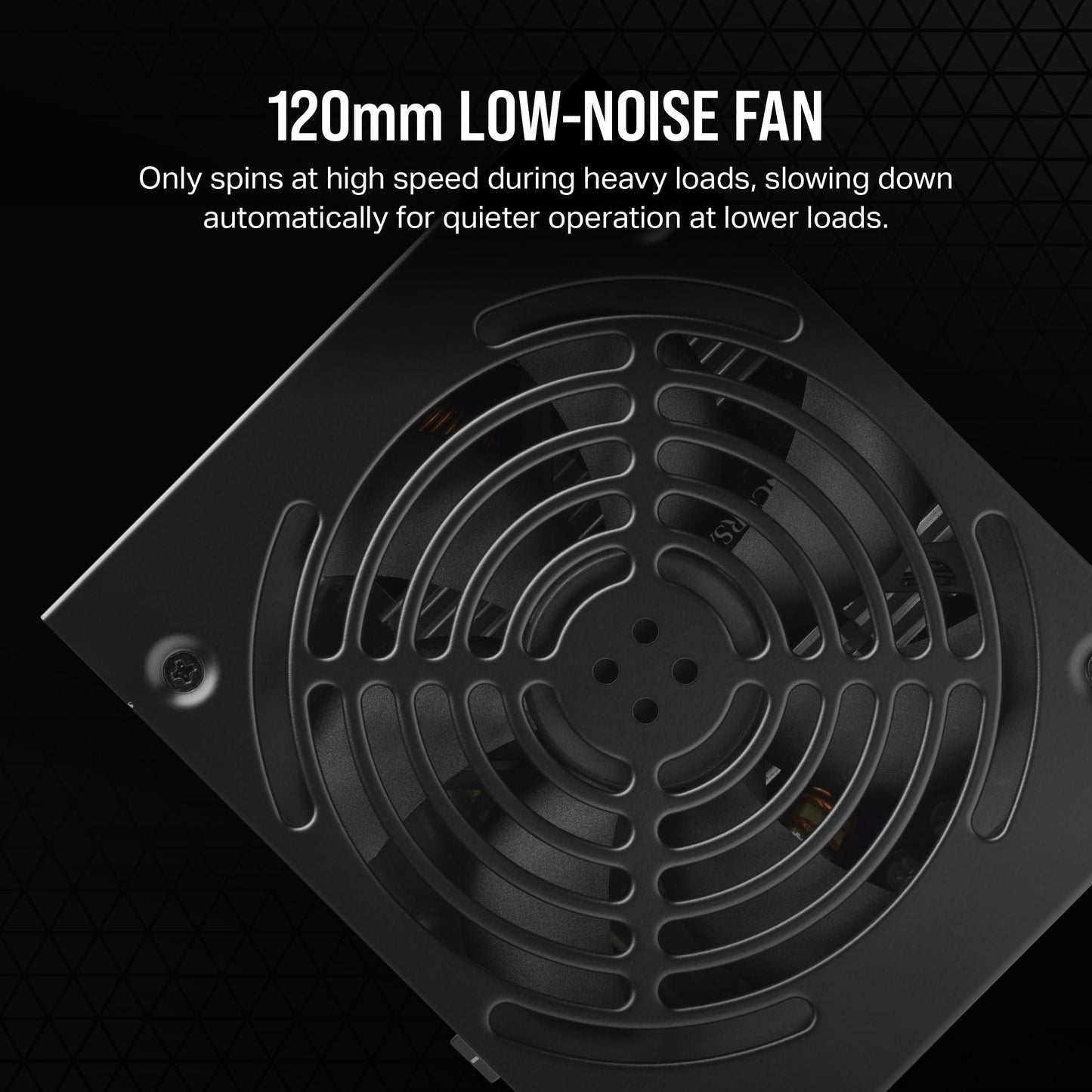 CORSAIR CX550 80 Plus Bronze Non Modular Low-Noise ATX 550 Watt Power Supply - NA - Black