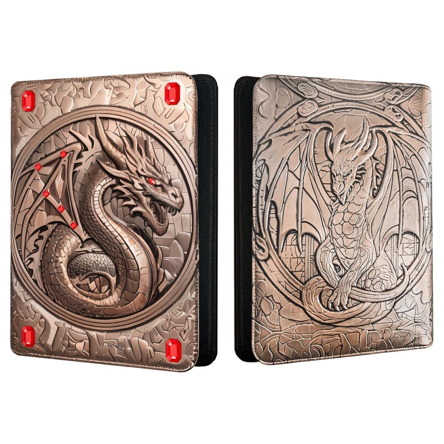 Card Binder 9 Pocket for Pokemon, 20 Double Sided Pages for 360 Side Loading Slots for Lorcana, Magic The Gathering, Board, Collectible or MTG, TCG Trading Card Game Protective Folder Album