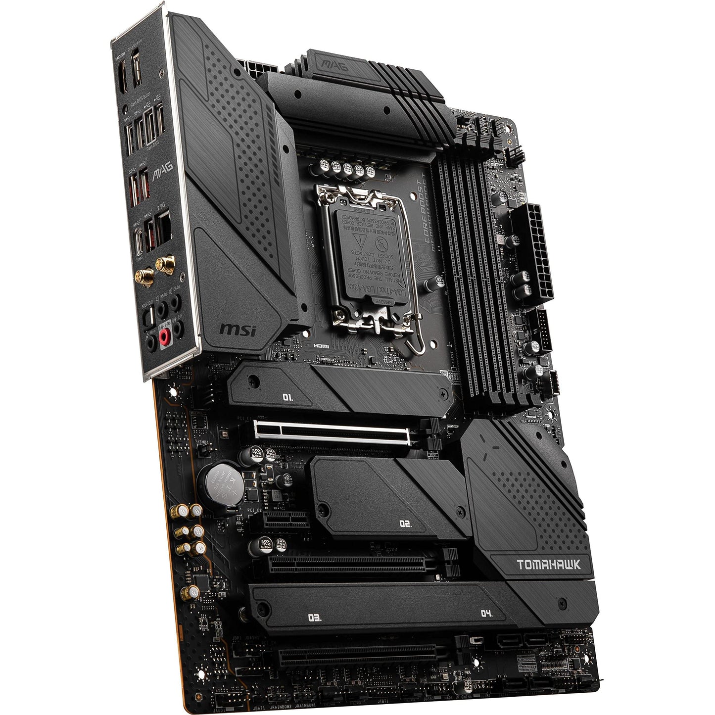 MSI MAG Z690 Tomahawk WiFi Gaming Motherboard (ATX, 12th Gen Intel Core, LGA 1700 Socket, DDR5, PCIe 5, 2.5G LAN, M.2 Slots, Wi-Fi 6E)