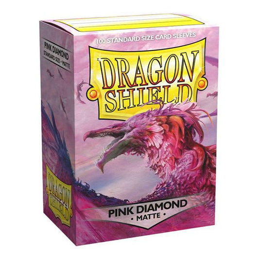 Dragon Shield Sleeves: Standard- Matte Pink Diamond (100 ct.)