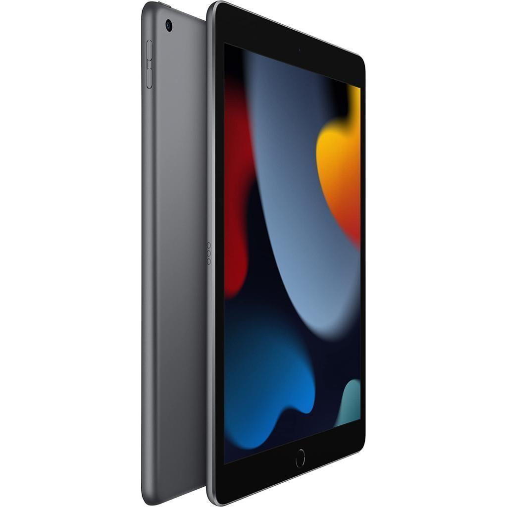 Apple iPad (9th Generation): with A13 Bionic chip, 10.2-inch Retina Display, 64GB, Wi-Fi, 12MP front/8MP Back Camera, Touch ID, All-Day Battery Life – Space Gray
