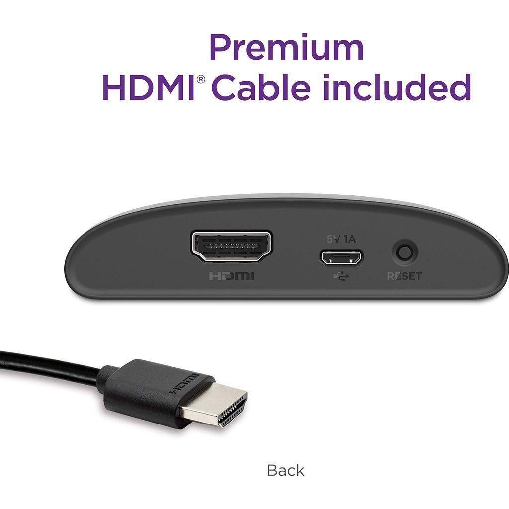Roku Express 4K+ | Roku Streaming Device 4K/HDR, Roku Voice Remote, Free & Live TV