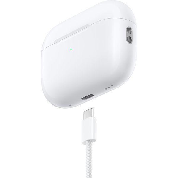 Apple AirPods Pro (2nd Generation) Wireless Ear Buds with USB-C Charging, Up to 2X More Active Noise Cancelling Bluetooth Headphones, Transparency Mode, Adaptive Audio, Personalized Spatial Audio - Select Tronix