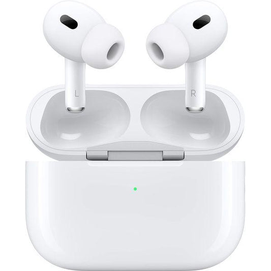 Apple AirPods Pro (2nd Generation) Wireless Ear Buds with USB-C Charging, Up to 2X More Active Noise Cancelling Bluetooth Headphones, Transparency Mode, Adaptive Audio, Personalized Spatial Audio - Select Tronix