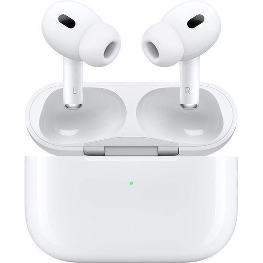 Apple AirPods Pro (2nd Generation) Wireless Ear Buds with USB-C Charging, Up to 2X More Active Noise Cancelling Bluetooth Headphones, Transparency Mode, Adaptive Audio, Personalized Spatial Audio - Select Tronix