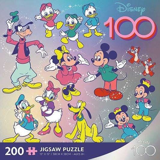 Disney 100 Years of Wonder: 100 Years of Wonder Puzzle (200 Piece) - Select Tronix