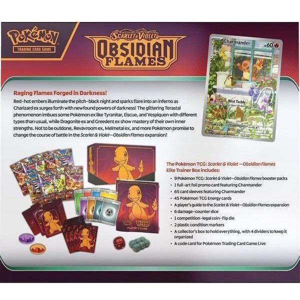 Pokemon Scarlet & Violet 3 Obsidian Flames Elite Trainer Box - Select Tronix