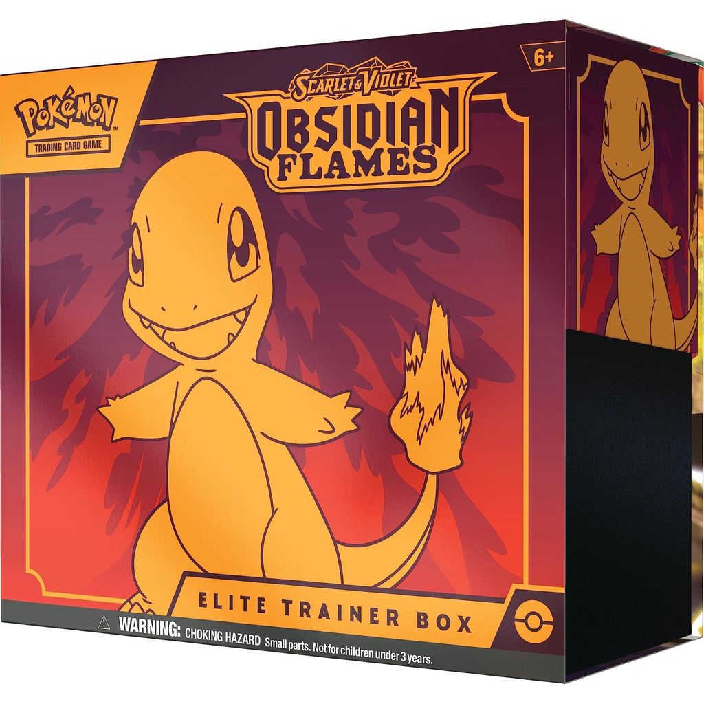 Pokemon Scarlet & Violet 3 Obsidian Flames Elite Trainer Box - Select Tronix
