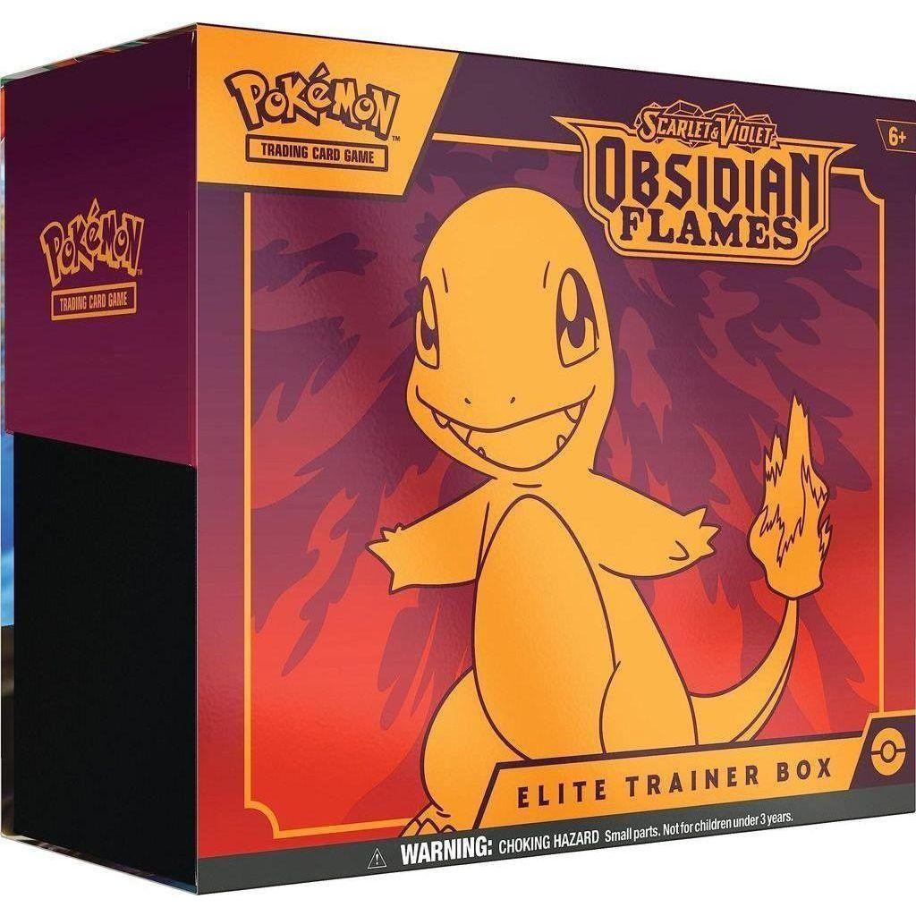 select booster box Pokemon Scarlet & Violet 3 Obsidian Flames Elite Trainer Box – Select Tronix