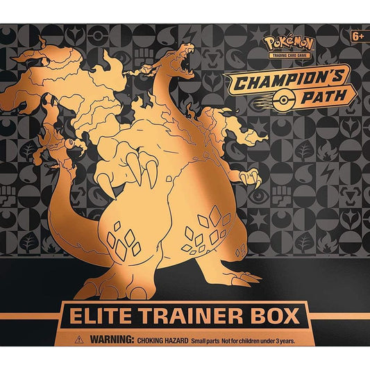 Pokemon TCG Champion's Path Elite Trainer Booster Box - 10 Booster Packs Plus More! - Select Tronix