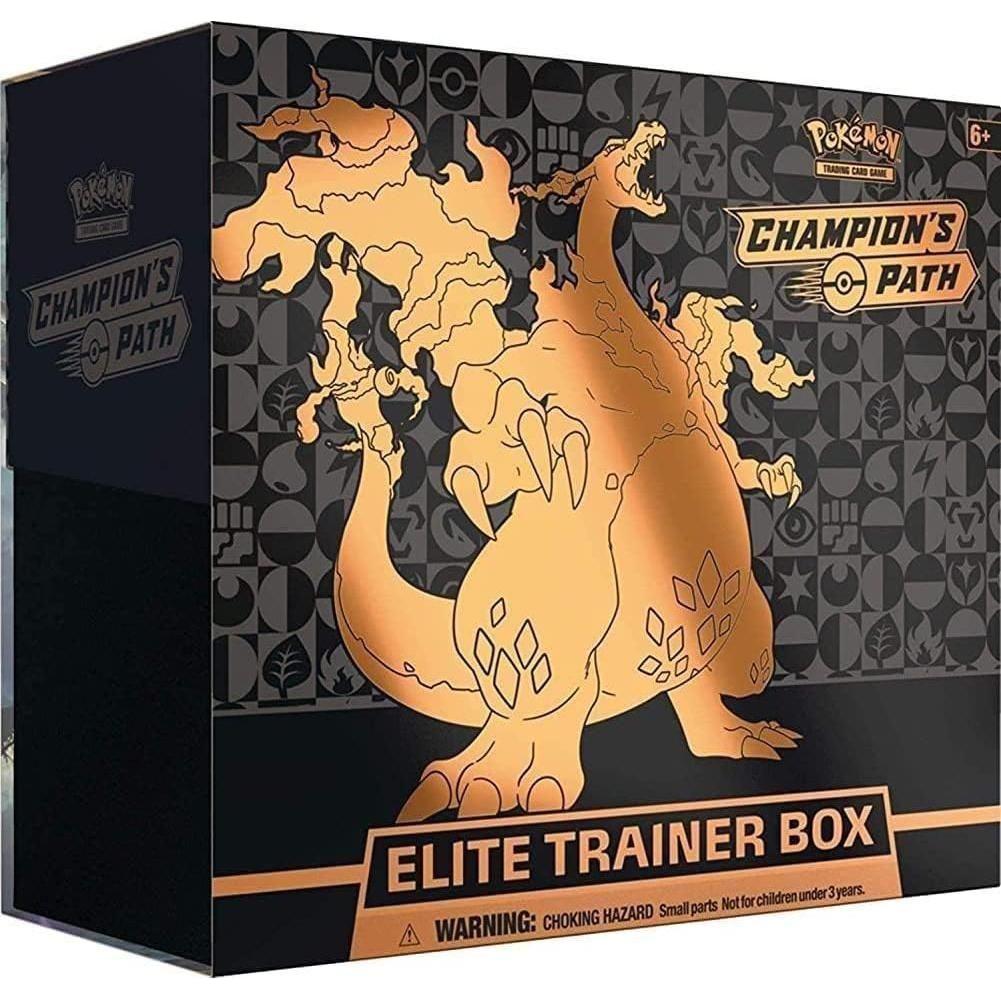 Pokemon TCG Champion's Path Elite Trainer Booster Box - 10 Booster Packs Plus More! - Select Tronix