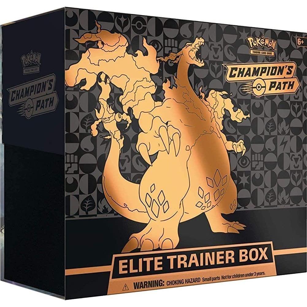 Pokemon TCG Champion's Path Elite Trainer Booster Box - 10 Booster Packs Plus More! - Select Tronix