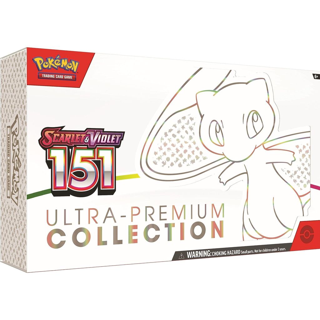 Pokemon TCG Scarlet & Violet 3.5 Pokemon 151 Ultra Premium Collection - Select Tronix