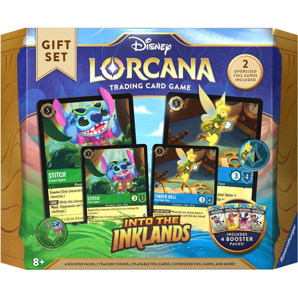 Ravensburger Disney Lorcana: Into the Inklands TCG Gift Set for Ages 8 and Up - Select Tronix