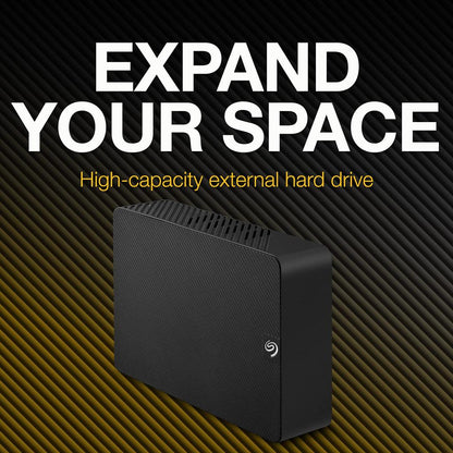 Seagate Expansion 12TB External Hard Drive HDD - USB 3.0, with Rescue Data Recovery Services (STKP12000400) - Select Tronix
