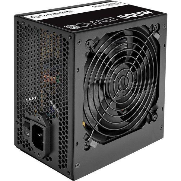Thermaltake Smart 500W 80+ White Certified PSU, Continuous Power with 120mm Ultra Quiet Cooling Fan, ATX 12V V2.3/EPS 12V Active PFC Power Supply PS-SPD-0500NPCWUS-W - Select Tronix