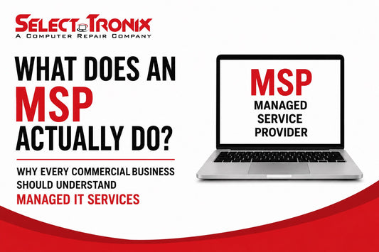 What Does an MSP Actually Do? Why Every Commercial Business Should Understand Managed IT Services