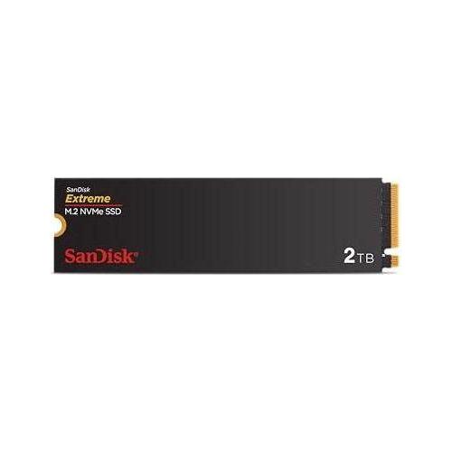 SanDisk 2TB Extreme M.2 NVMe SSD - PCIe Gen 4.0, Up to 5,150 MB/s - Internal Solid State Drive - SDSSDX3N-2T00-G26