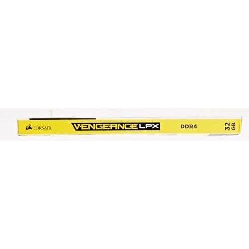 Corsair VENGEANCE LPX DDR4 RAM 32GB (2x16GB) 3200MHz CL16 Intel XMP 2.0 Computer Memory - Black (CMK32GX4M2E3200C16)