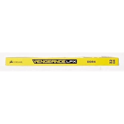 Corsair VENGEANCE LPX DDR4 RAM 32GB (2x16GB) 3200MHz CL16 Intel XMP 2.0 Computer Memory - Black (CMK32GX4M2E3200C16)