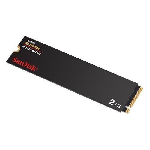 SanDisk 2TB Extreme M.2 NVMe SSD - PCIe Gen 4.0, Up to 5,150 MB/s - Internal Solid State Drive - SDSSDX3N-2T00-G26